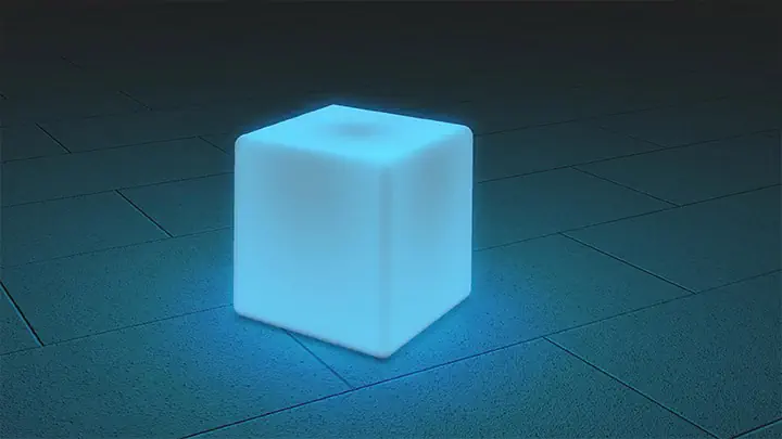 Simulation 3D d'un eclairage pour exterieur